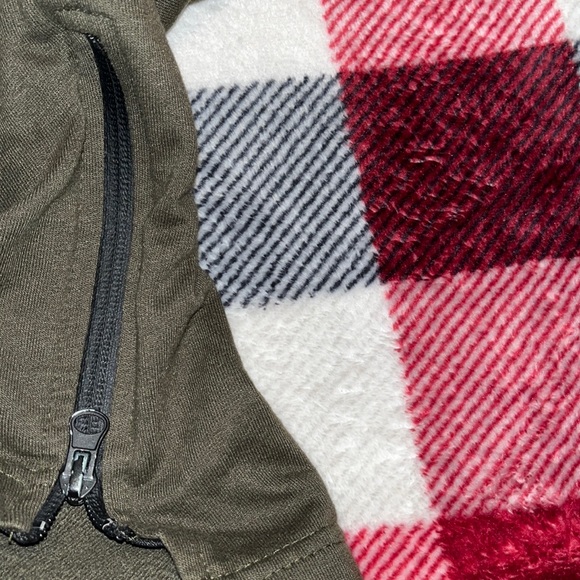 Navy Green Genetic Apparel Jacket. Size Small. - Picture 3 of 3